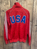 Vintage Adidas Originals USA Tracksuit Top XL Retro