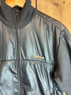 Vintage Adidas Originals tracksuit top / jacket , Black and Gold , Men’s Medium