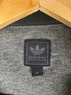 Vintage Adidas Originals tracksuit top / jacket , Black and Gold , Men’s Medium