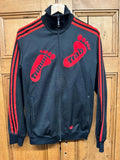 Vintage Adidas Originals Trimm Trab Tracksuit Top Mens Small Retro