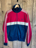 Vintage adidas Ventex Tracksuit Top Jacket Made In France Trefoil 80s Large