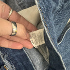 Vintage Lee Relaxed Fit Straight Leg Jeans Dark Blue W32 L29