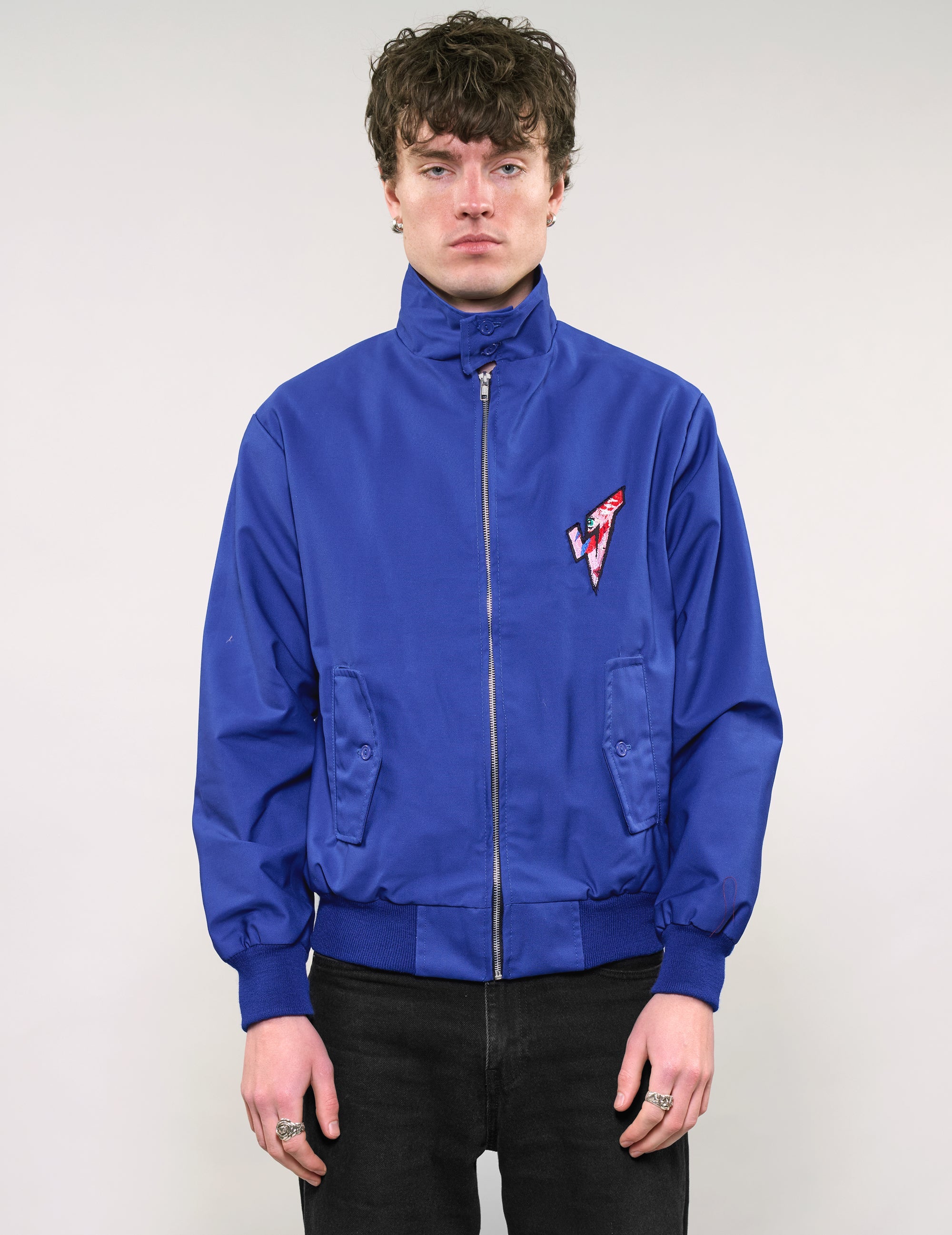 Classic Harrington Jacket in Blue