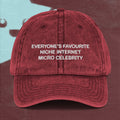 niche internet micro celebrity - baseball cap Maroon