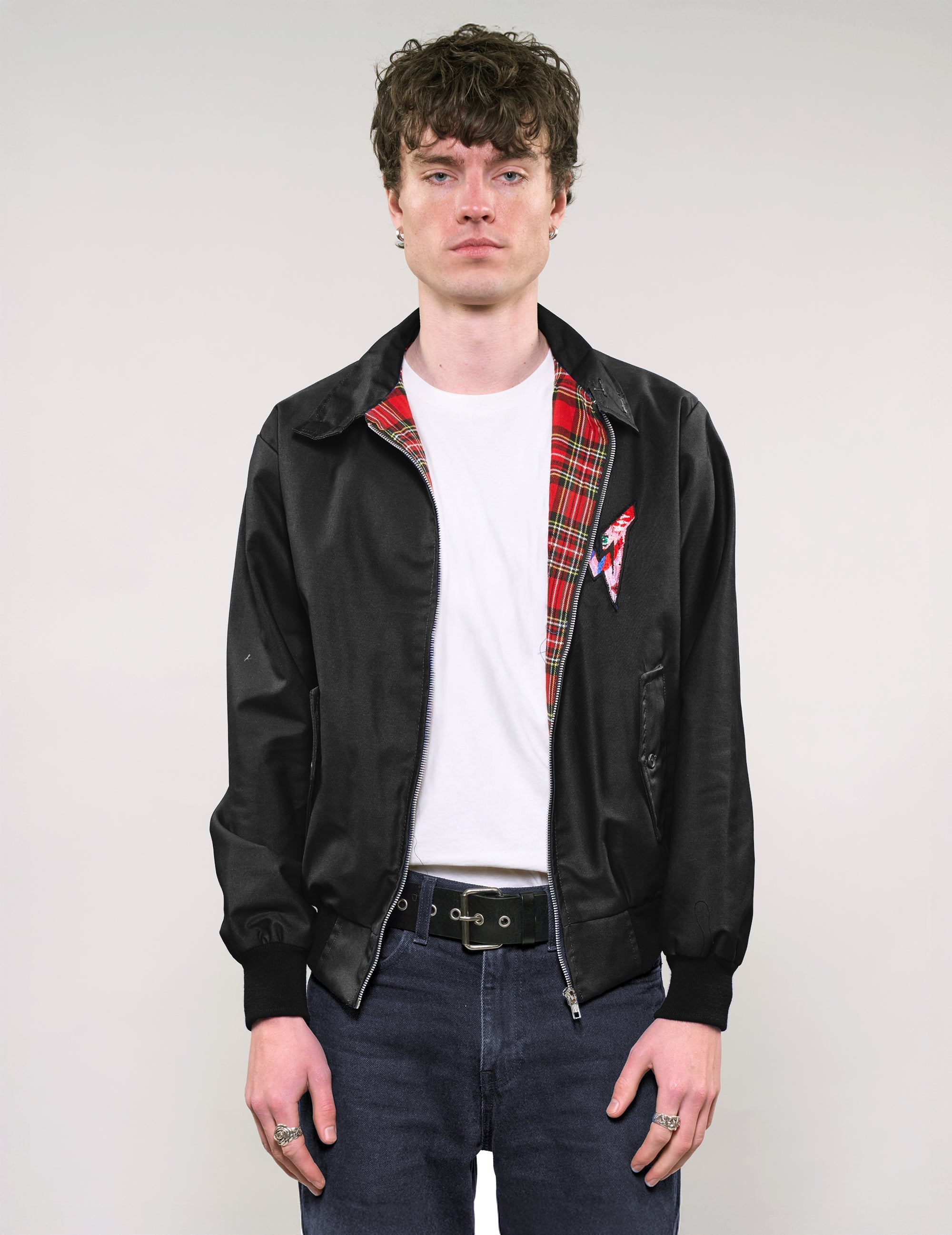 Classic Harrington Jacket in Black