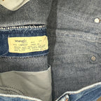 Vintage Wrangler Original Straight Leg Jeans Dark Blue W29 L34