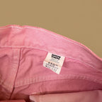 Vintage Levi&#39;s 550 USA Relaxed Straight Leg Jeans Pink W33 L32