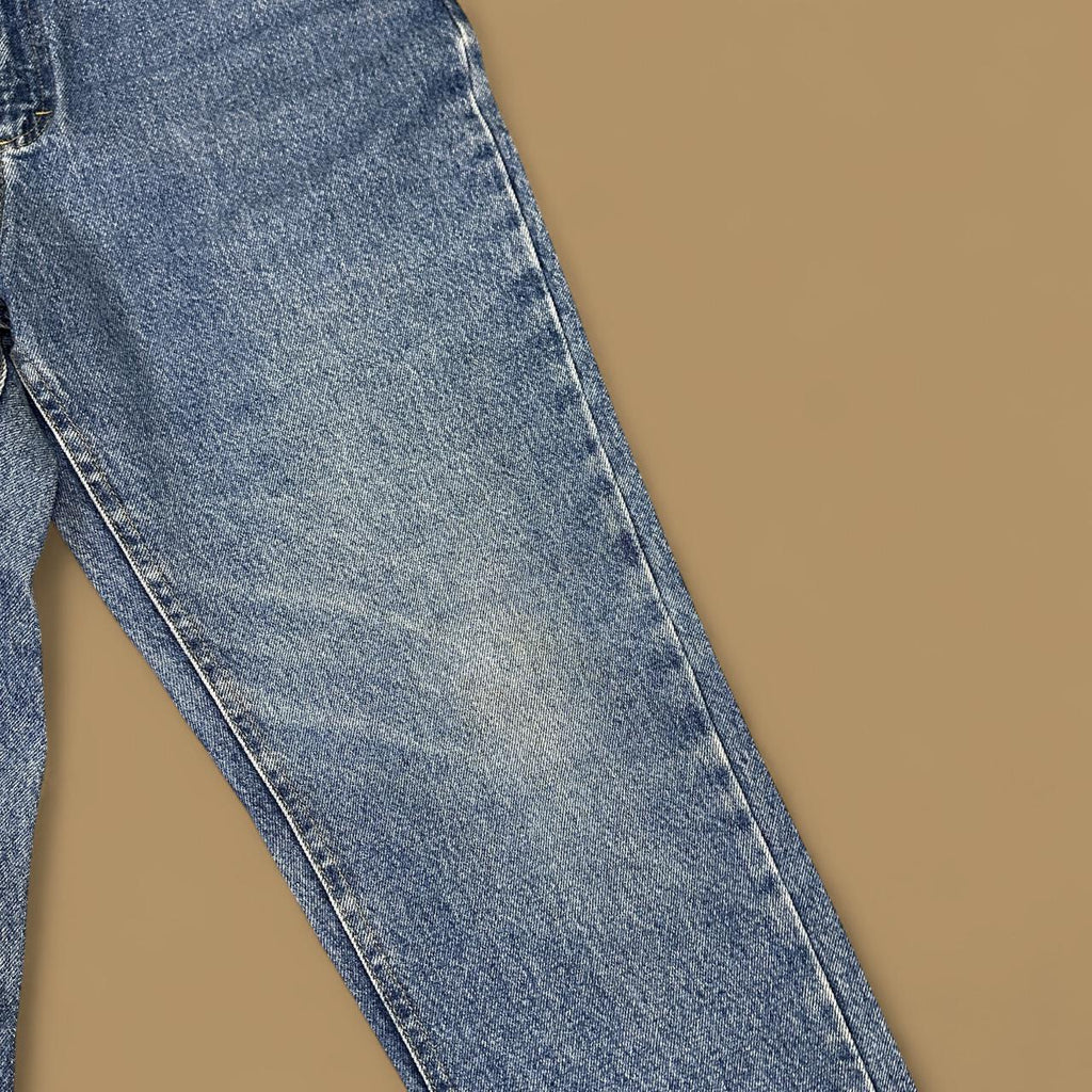 Vintage 90&#39;s Lee Tapered Leg Mom Jeans Mid Blue W30 L29