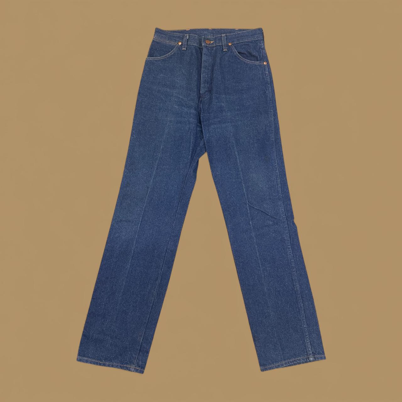 Vintage Wrangler Classic Straight Leg Jeans Dark Blue W29 L32