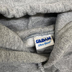 Vintage Gordon Trucking Inc Graphic Print Hoodie Grey XXL