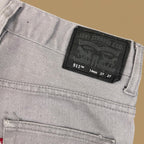 Vintage Levi's 511 Slim Straight Leg Boyfriend Jeans Grey W27 L27