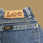 Vintage Lee Straight Leg Boyfriend Jeans Mid Blue W29 L32