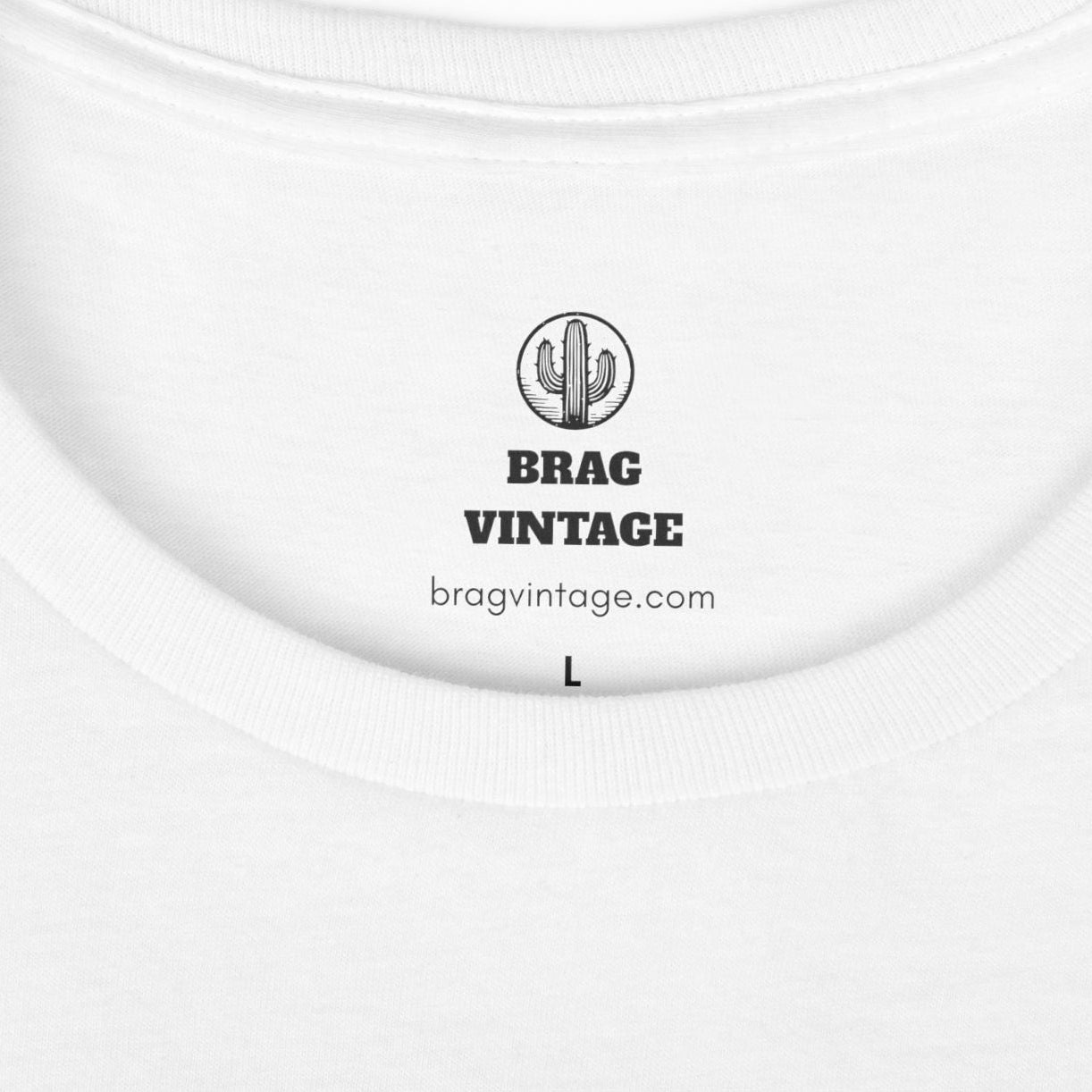 Brag Vintage Fast Food Fitted T-Shirt