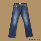 Vintage Wrangler 20X Straight Leg Jeans Dark Blue W33 L32