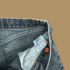 Vintage Lee Straight Leg Boyfriend Jeans Dark Blue W27 L32