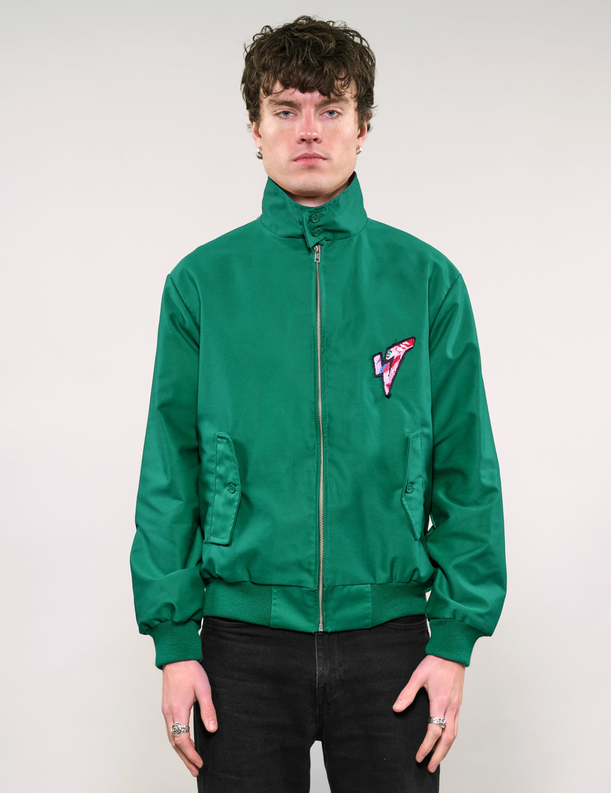 Classic Harrington Jacket in Green