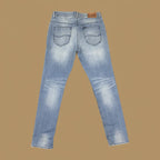 Vintage Lee Z-Two Tapered Slim Fit Jeans Mid Blue W34 L30