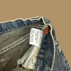 Vintage Lee Straight Leg Boyfriend Jeans Dark Blue W27 L30