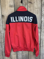 Vintage Rare Adidas Illinois Originals Men’s Tracksuit Top Large Retro