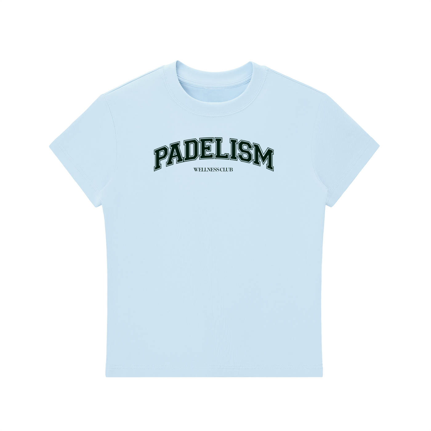 Padelism Wellness Club Crewneck T-Shirt Blue