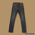 Vintage Lee Luke Slim Straight Leg Jeans Charcoal Grey W30 L34