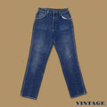 Vintage Lee Straight Leg Boyfriend Jeans Dark Blue W27 L30