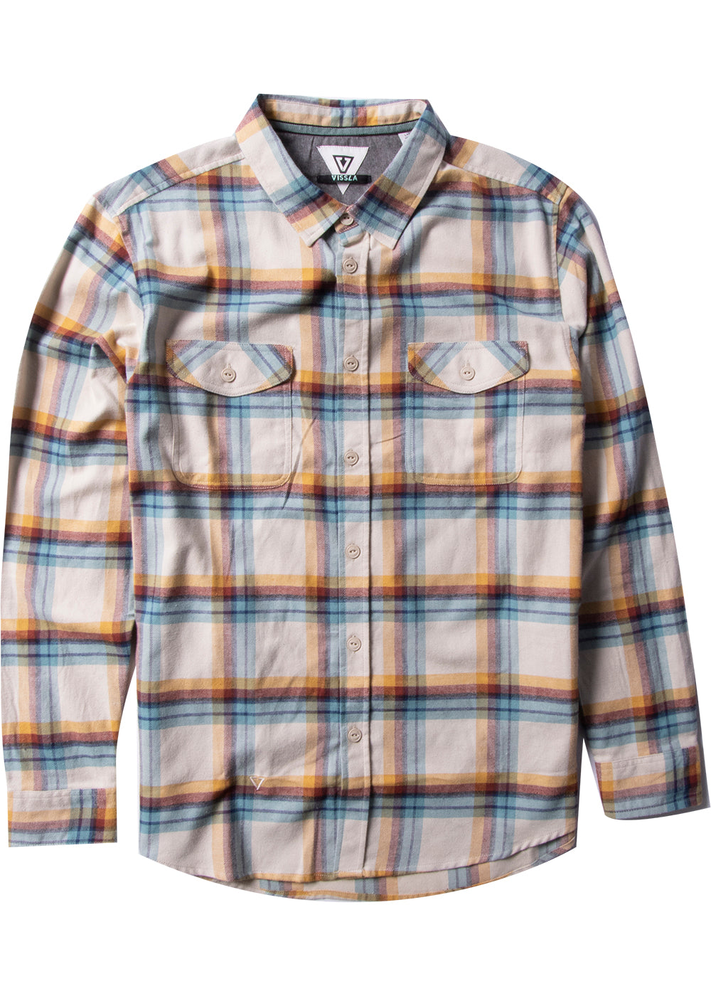 Vissla Central Coast LS Flannel Dune L