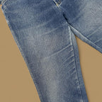 Vintage Lee Straight Leg Boyfriend Jeans Dark Blue W30 L34