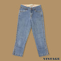 Vintage Levi's Classic Capri Jeans Mid Blue W29 L24