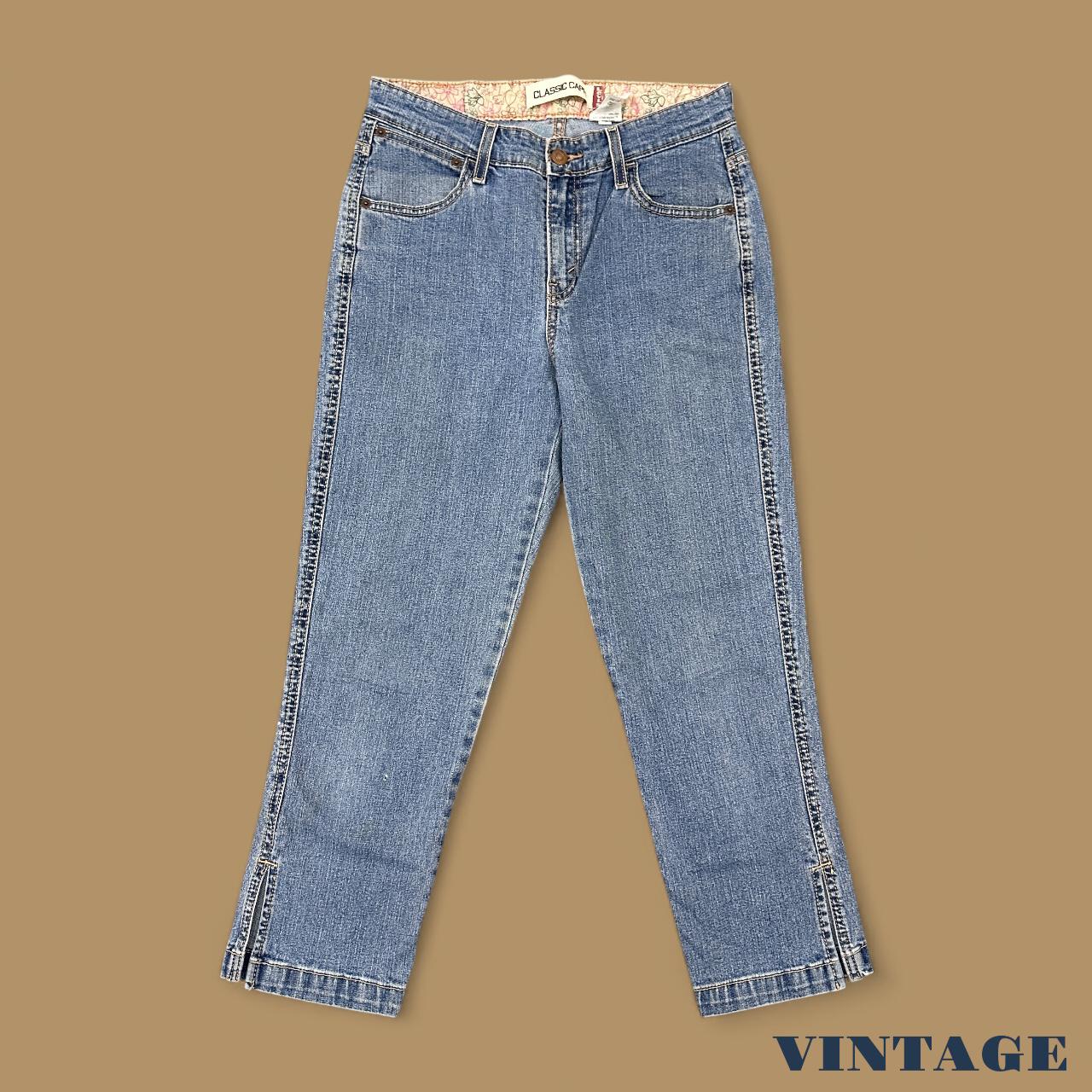 Vintage Levi's Classic Capri Jeans Mid Blue W29 L24