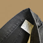 Vintage Lee Skinny Jeans Charcoal Grey W32 L30