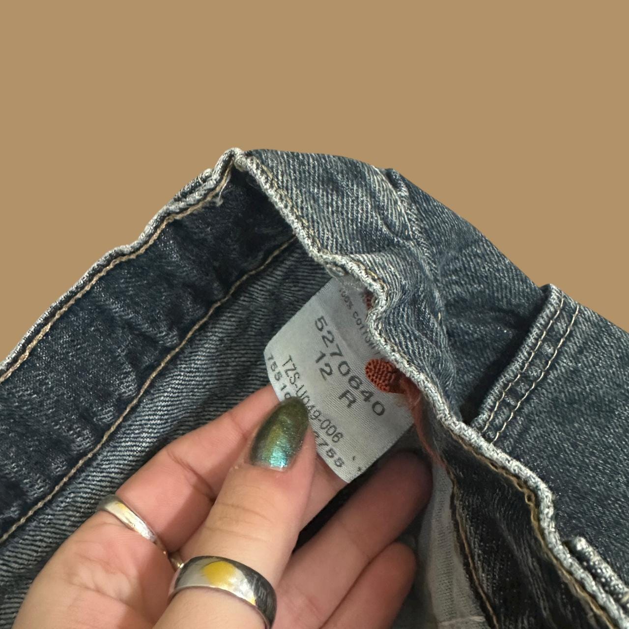 Vintage Lee Straight Leg Boyfriend Jeans Dark Blue W26 L27