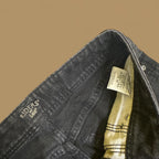Vintage Lee Straight Leg Boyfriend Jeans Charcoal Black W31 L27