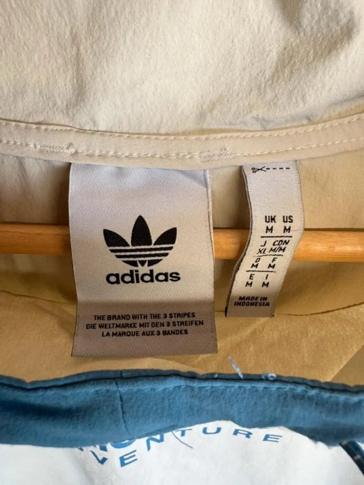 Adidas Adventure Men’s Jacket Coat Poncho Smock Festival Top Medium