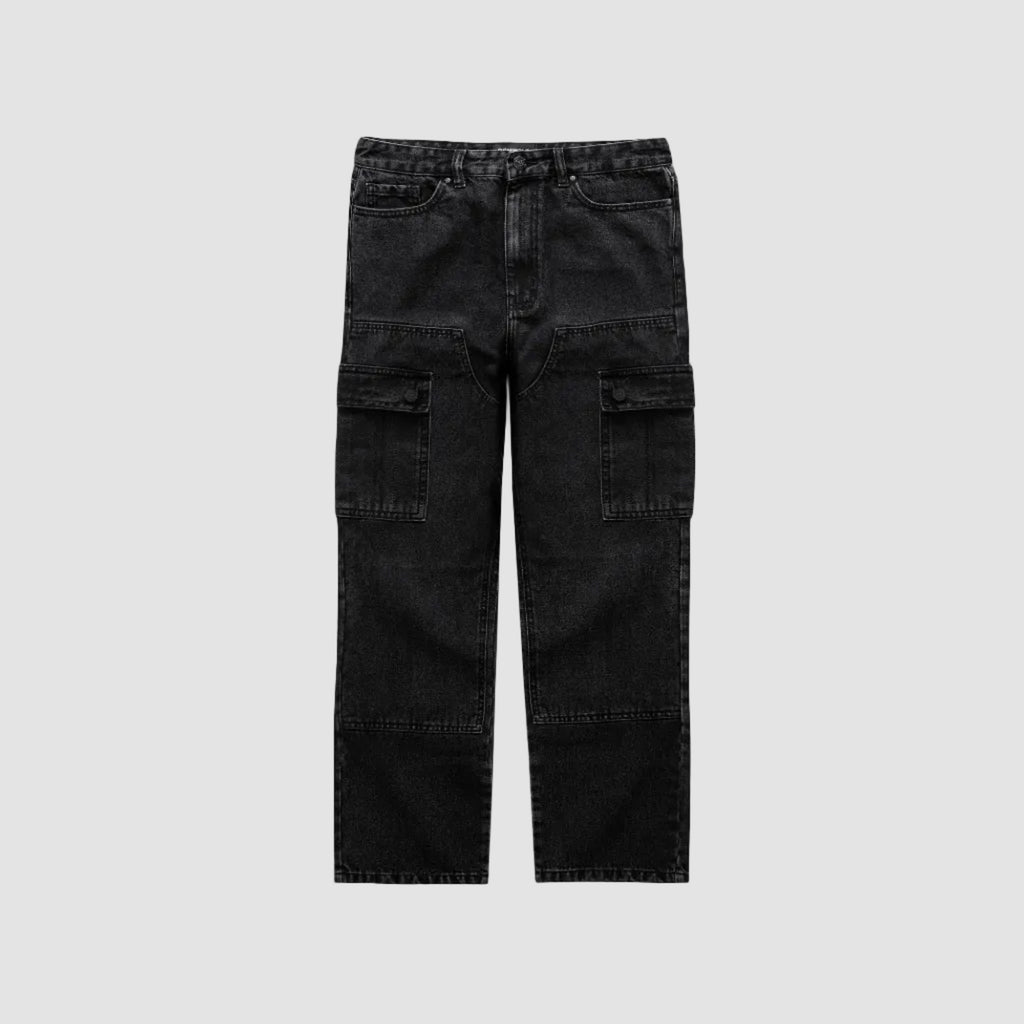 Benir Cargo Carpenter Jeans Black