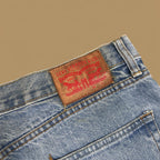 Vintage Levi's 501 Classic Straight Leg Jeans Light Blue W36 L32