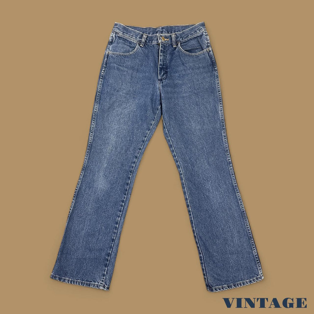 Vintage Wrangler USA Made Bootcut Jeans Mid Blue W28 L30