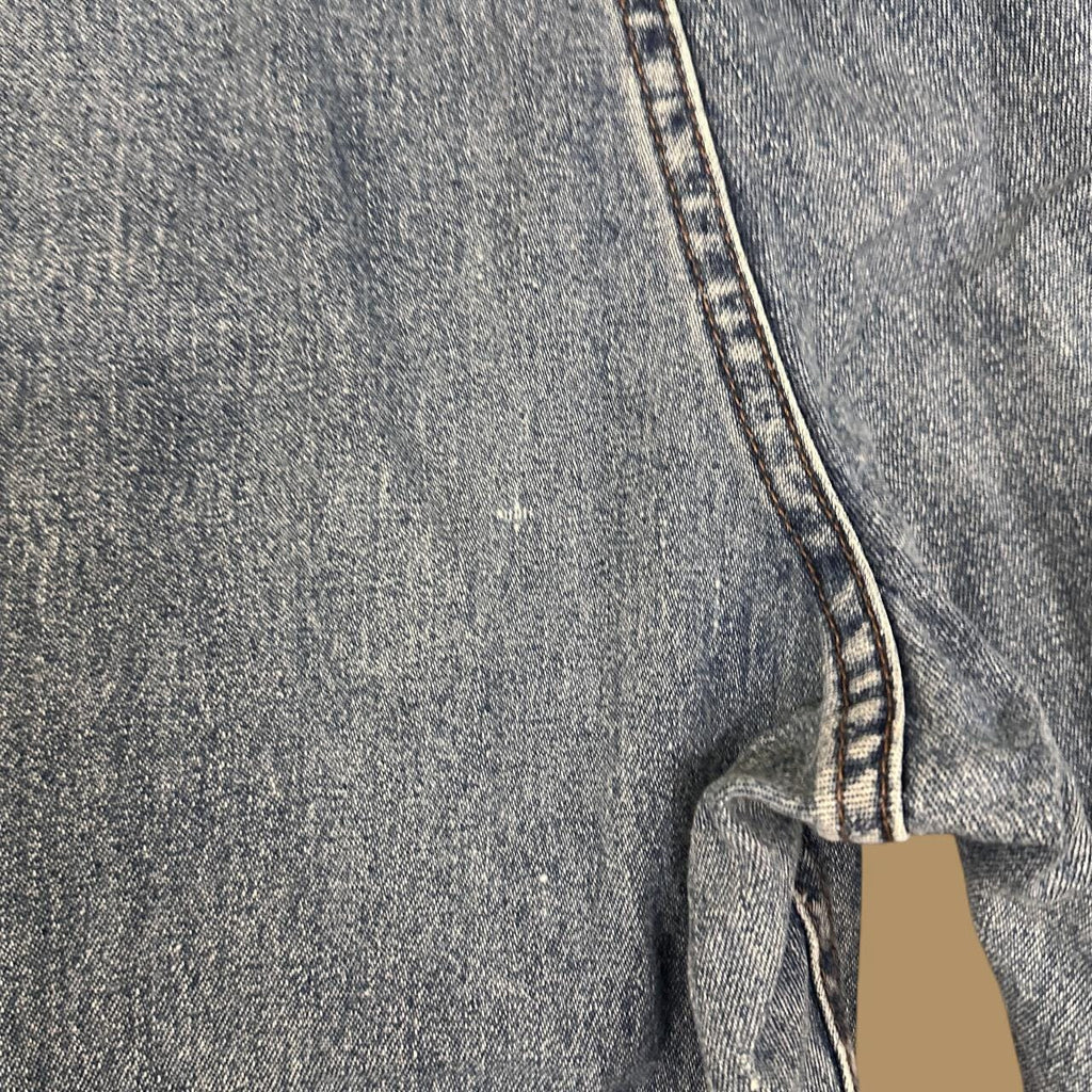 Vintage 90s Lee Elastic Waist Tapered Leg Mom Jeans Mid Blue W26 L32