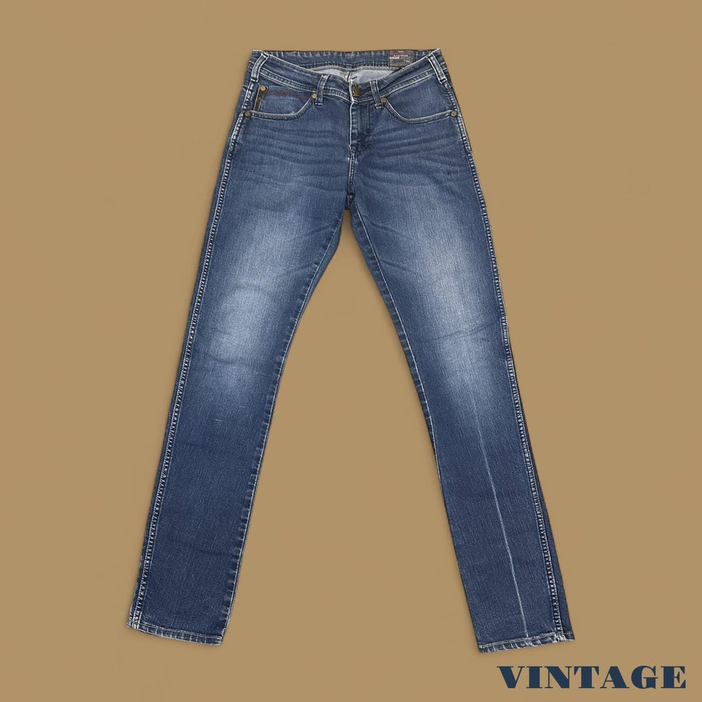 Vintage Wrangler Vegas Slim Straight Leg Jeans Dark Blue W30 L32