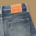 Vintage Levi&#39;s 512 Slim Fit Straight Leg Jeans Mid Blue W29 L32