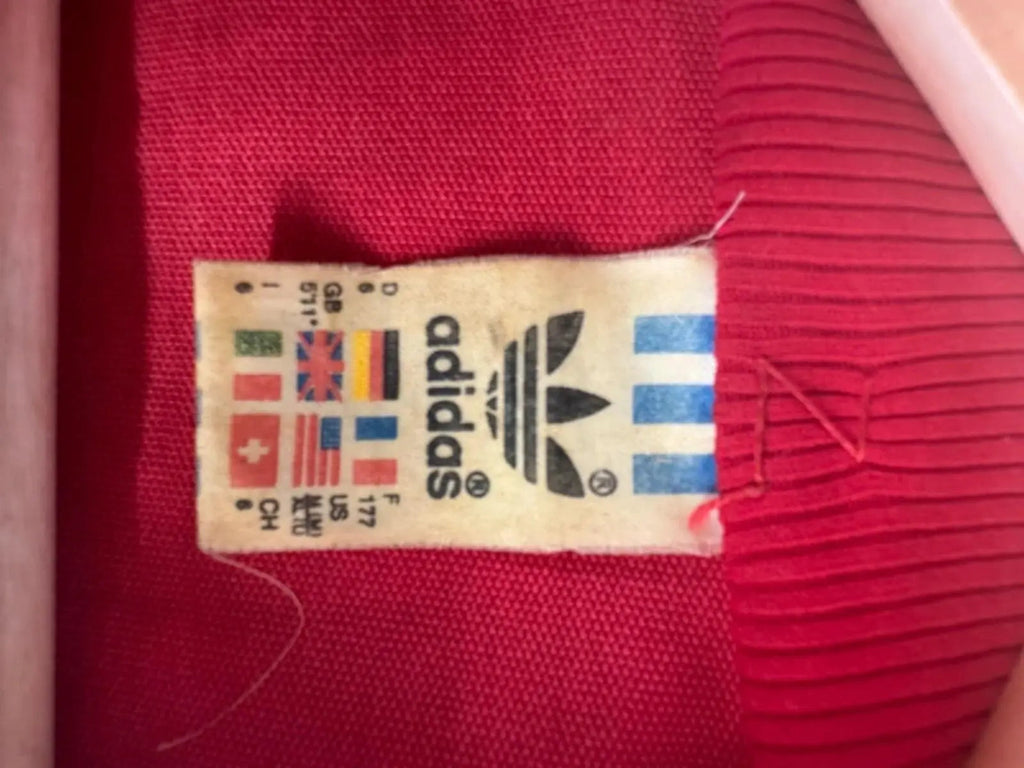 Vintage Adidas Tracksuit Top Jacket Made In Yugoslavia 70s 80s Large