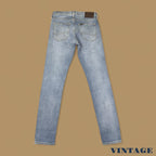 Vintage Lee Luke Slim Straight Leg Jeans Light Blue W29 L32