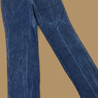 Vintage 80s Wrangler Straight Leg Petite Jeans Dark Blue W22 L34