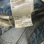 Vintage Levi's 501 Classic Straight Leg Jeans Light Blue W36 L32