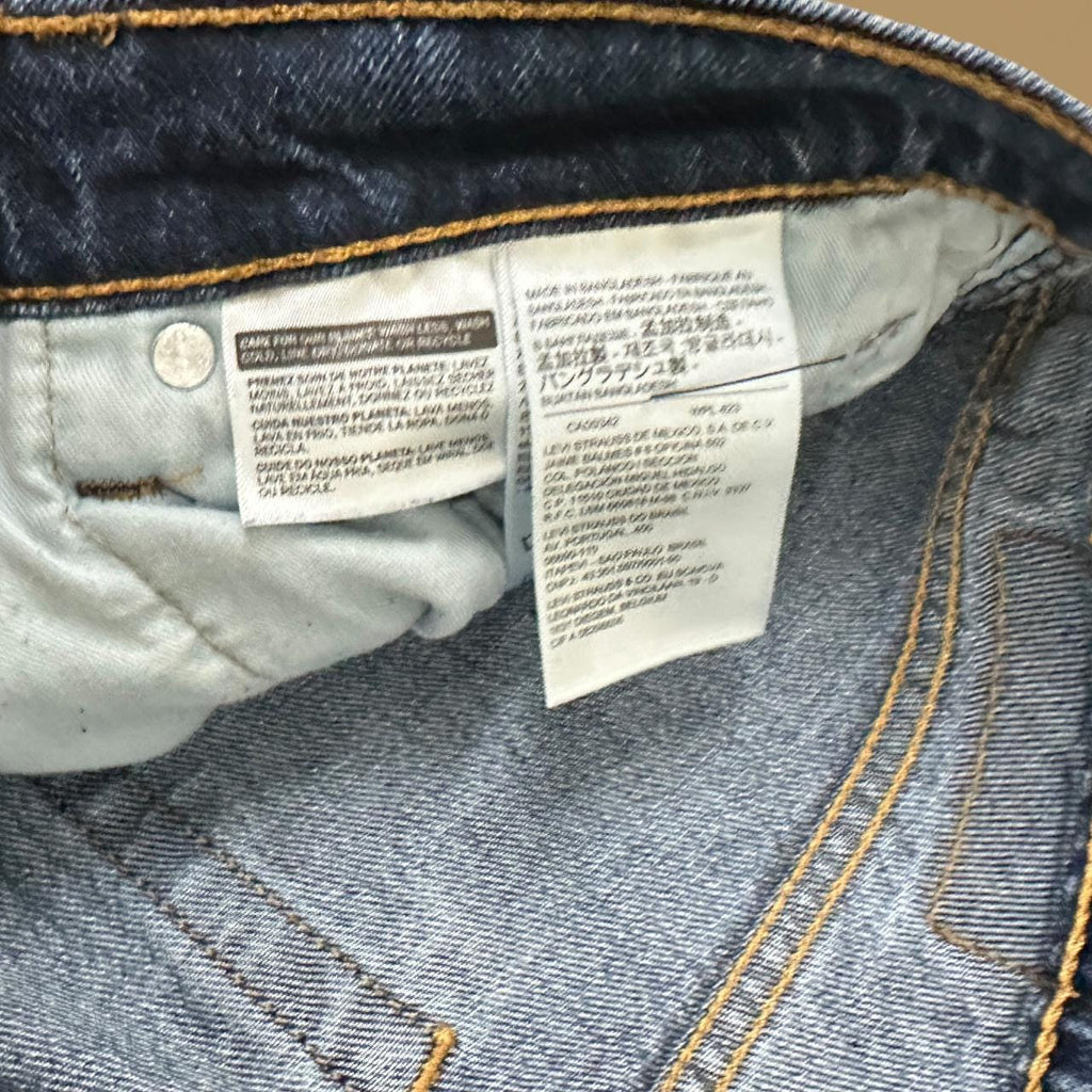 Vintage Levis 541 Straight Leg Jeans Dark Blue W34 L34