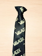 Villager Knotted Logo Tie - Black