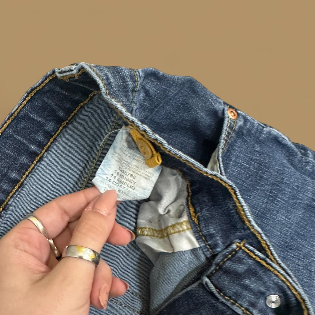 Vintage Lee Straight Leg Boyfriend Jeans Dark Blue W30 L28