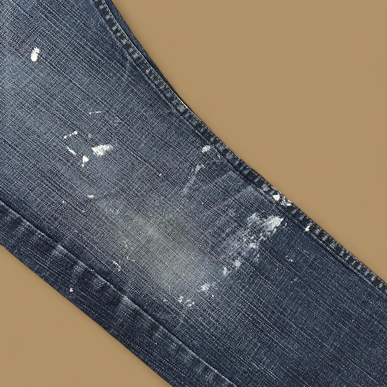 Vintage Levi's 511 Slim Straight Paint Splatter Jeans Dark Blue W31 L30