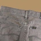 Vintage Lee Straight Leg Boyfriend Jeans Charcoal Grey W29 L29