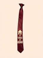 It Takes a Village Knotted Tie